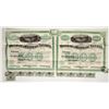 Image 1 : Two Different 1870s State of Nevada Bonds Signed by Governor Bradley [203580]