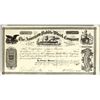 Image 2 : American Paddle Wheel Company Stock Certificate 1873 in Float Frame [200960]