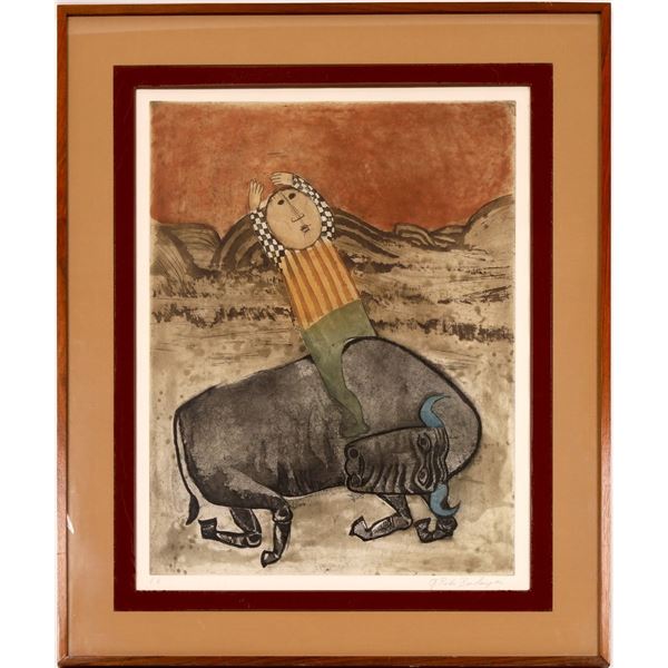 Graciela Rodo Boulanger Artist Proof Framed under glass, signed - RARE!  [133769]