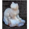 Image 2 : Blue Chalcedony Cat Statuette, c. 1900-1920 [201589]