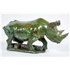 Image 1 : Verdite Rhinoceros Hand-Carved   [204413]