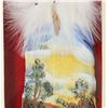 Image 3 : Framed/Mounted Hand Painted Feather [204716]