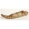 Image 1 : Paiute Tule Grass Boat Signed by Mike Williams c.1917 [200503]