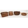 Image 1 : Modern Woven Baskets, Set of 4 [203662]