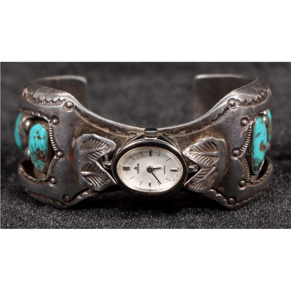 Benny Touchine Vintage Navajo Watch Bracelet [202795]