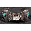 Image 1 : Benny Touchine Vintage Navajo Watch Bracelet [202795]