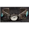 Image 1 : Fannie Platero Vintage Navajo Watch Bracelet   [202794]