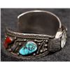 Image 2 : Fannie Platero Vintage Navajo Watch Bracelet   [202794]
