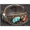 Image 3 : Fannie Platero Vintage Navajo Watch Bracelet   [202794]