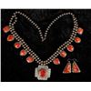 Image 1 : Marcella James Spiny Oyster Necklace Set [202797]