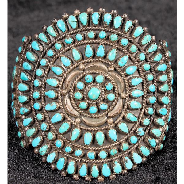 Vintage Zuni Turquoise Cuff [202782]