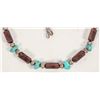 Image 2 : Turquoise & Wood Necklace [204093]