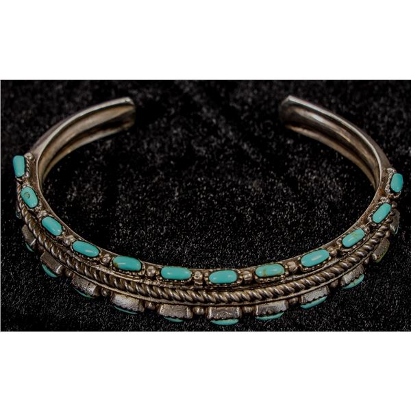 Zuni Bracelet, Heavy-Silver [202144]