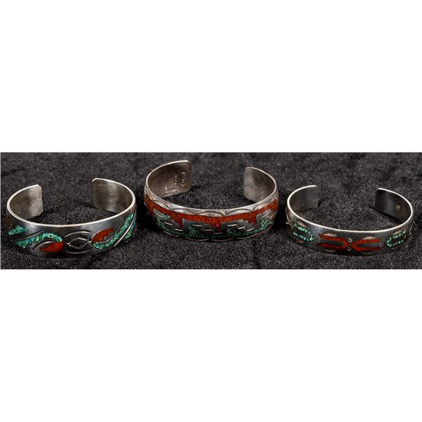 Zuni Bracelets, 1 adult & 2 youth [202606]
