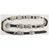 Image 3 : Silver & Turq. Vintage Concho Belt (Ladies) [202605]