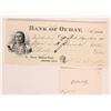 Image 1 : Ute Chief Ouray Autograph Cut c.1880  [182358]