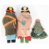 Image 2 : c1940 Native American Dolls (3) [202610]