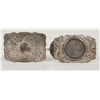 Image 1 : Western Sterling Silver Cowboy Belt Buckles (2) [205050]