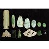 Image 1 : Jade Cabochons / Amulets (14) [205067]