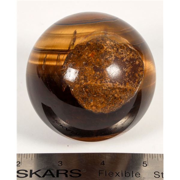Tiger's Eye Polished Sphere - 3" [204349]