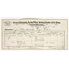 Image 1 : Thomas Price Gold Bullion Assay Memorandum for Round Mountain Mine, Nevada City, 1880 [201534]