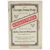 Image 1 : 1893 California Powder Works Hercules Powder Mining Dynamite Booklet [201132]