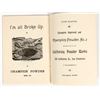 Image 2 : 1893 California Powder Works Hercules Powder Mining Dynamite Booklet [201132]