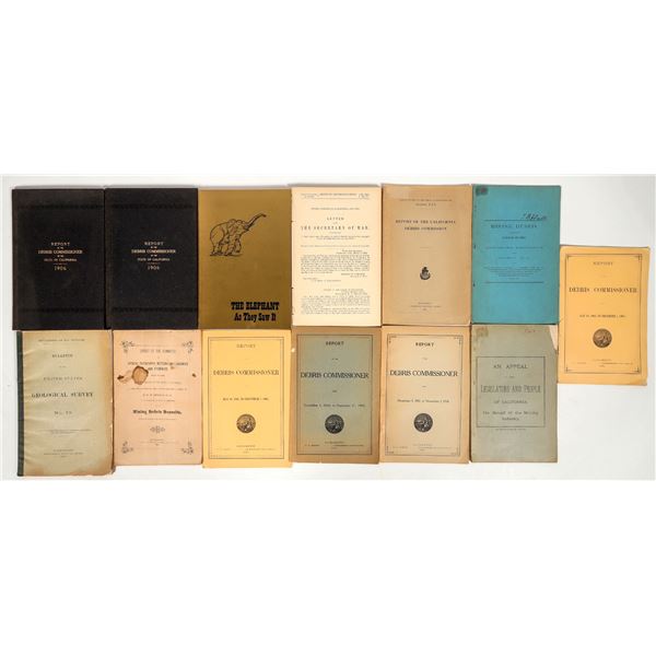 Gold Mining & Mine Debris Issues in California Library [202385]