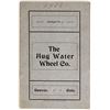 Image 1 : Hug Water Wheel Company Catalog (Rare Mining Waterwheels), 1906 [200926]