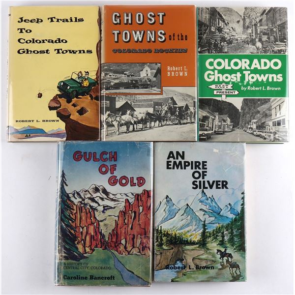Colorado Mining Town Books - R.L. Brown - 5 [163501]