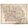 Image 2 : Iowa Geological Map, Pocket Map, RARE [203622]