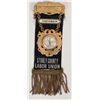Image 4 : Storey County Labor Union Seal and Member's Badge w/Ribbon.  [205073]