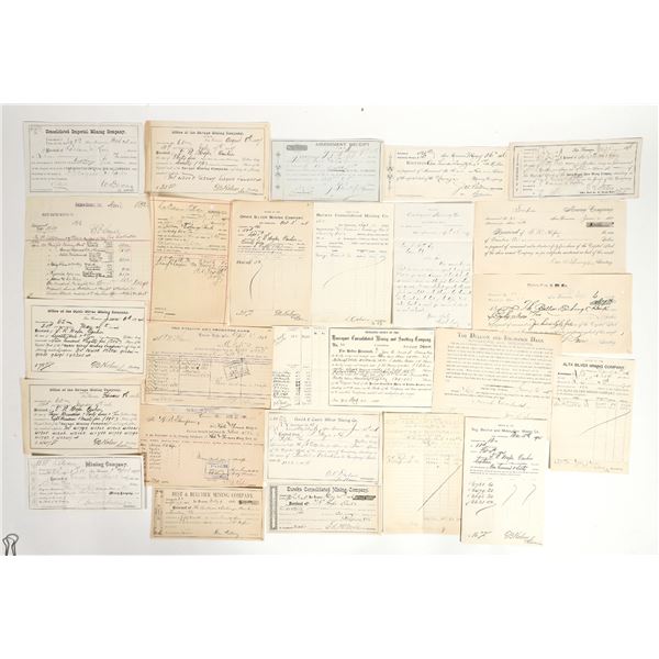 Western Mining Stock Assessments, Mostly Comstock Lode [198189]