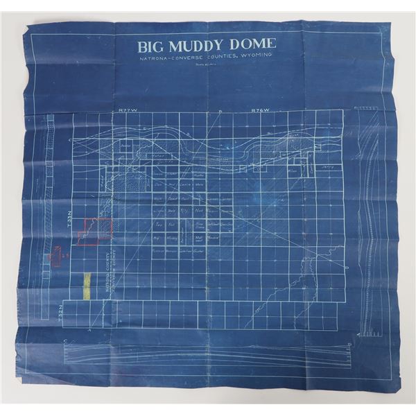 WY Oil Exploration, "Big Muddy Dome" Blueprint [202834]