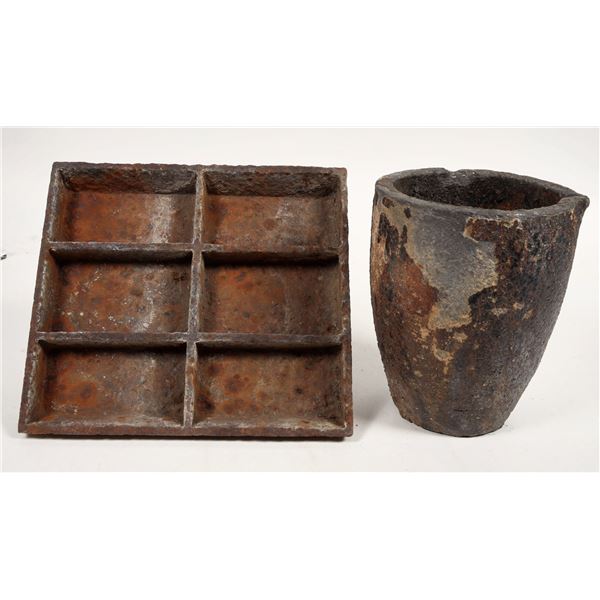 Zinc Ingot Mold. [204020]