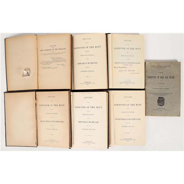 U.S. Treasury Gold & Silver Reports, 1886-1904 (7) [202933]