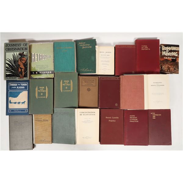 Collection of Mining Engineer, T.A. Rickard (30 Books) [204504]