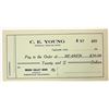 Image 1 : CE Young, Taylorsville, California $20 Scrip Note [204527]