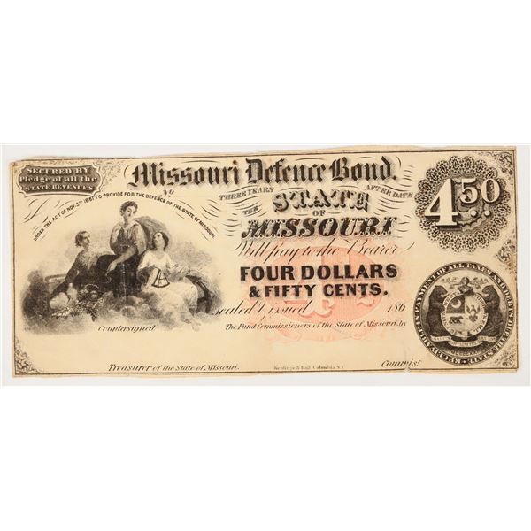 Missouri Defense Bond $4.50 [203593]