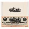 Image 1 : Peoples National Bank, Helena, Montana Certificate of Deposit Plus ABN Vignette [204519]