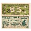 Image 1 : Miles City, Montana "Elk Money" Bank Notes, 1909 [195901]
