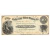 Image 1 : Butter Cup Silver Mining Co., Eureka, Nevada, $10 Note, 1871 [204920]