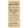 Image 2 : Wm. Joannes, Eureka, Nevada Advertising Note [204380]