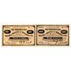 Image 1 : Shawmut & Nevada Mining & Milling Co. Scrip, 5 and 10 Cent [204422]