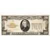 Image 1 : Series of 1928 $20 Gold Certificate [202655]