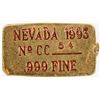 Image 2 : Carson City Mint Gold Bar (11 grams) [201874]