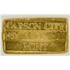 Image 1 : Carson City Mint Gold Ingot  [202335]