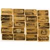 Image 1 : American Gold Mines Ingots by Franklin Mint (20) [202653]