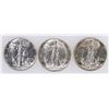 Image 1 : Walking Liberty Half Dollars BU (3) [205349]