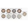 Image 1 : Morgan Dollars (9), 1878-1904, incl. Carson City [201190]